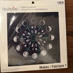 Paper quilling kit - phases of the moon